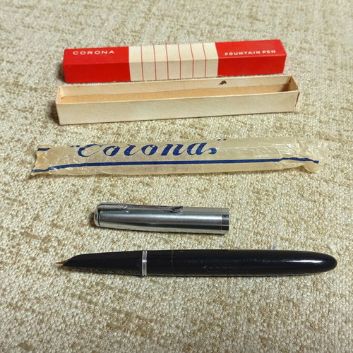 Corona Fina Wearever Paramount Vintage Retro Fountain Pens 50s New