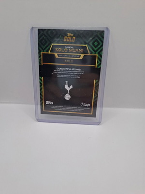Topps Gold Premier League 25/26 Randal Kolo Muani Auto σαν καινούργιο /75