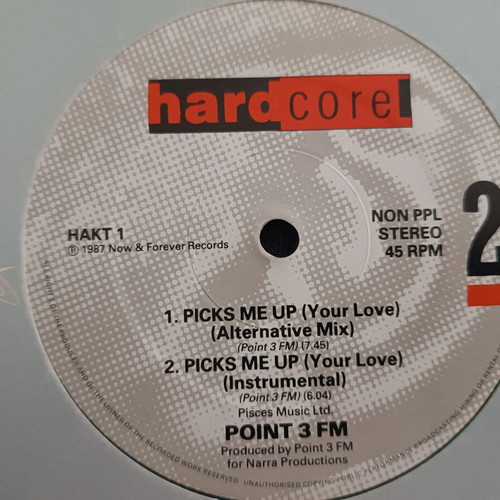 Point 3 Fm Picks Me Up 12'' Maxi Single like new, electronic