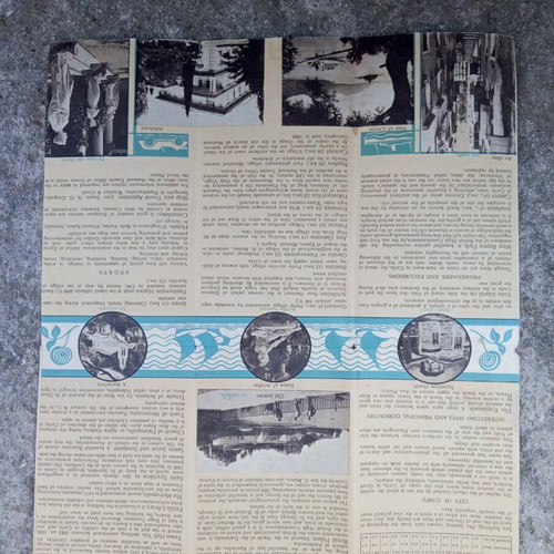 Corfu tourist brochure used