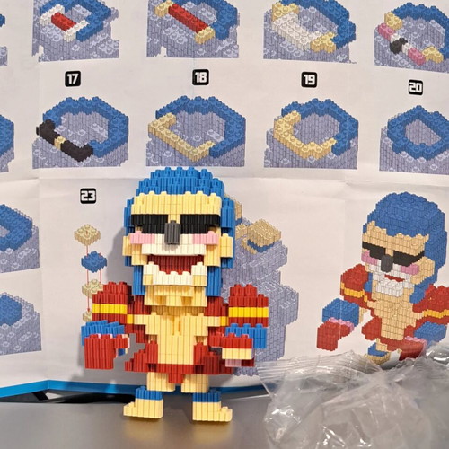 Franky building block new, One Piece figure