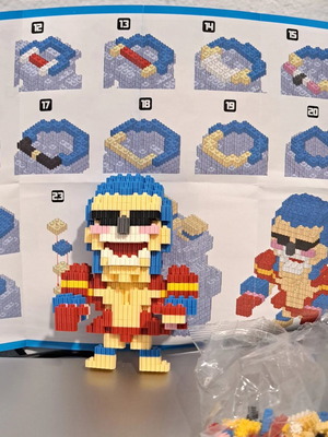 Franky building block new, One Piece figure