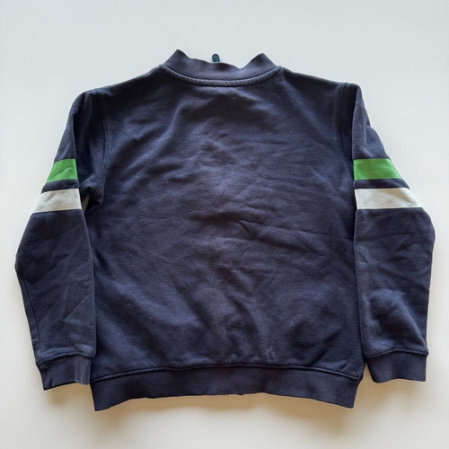 Dpam boys' jacket for 8 years old used, blue with zipper