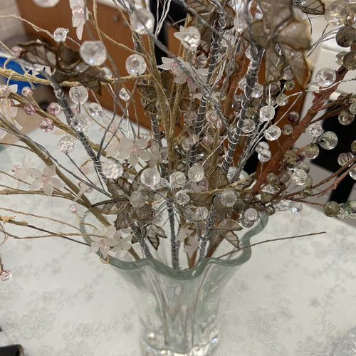 Crystal vase like new
