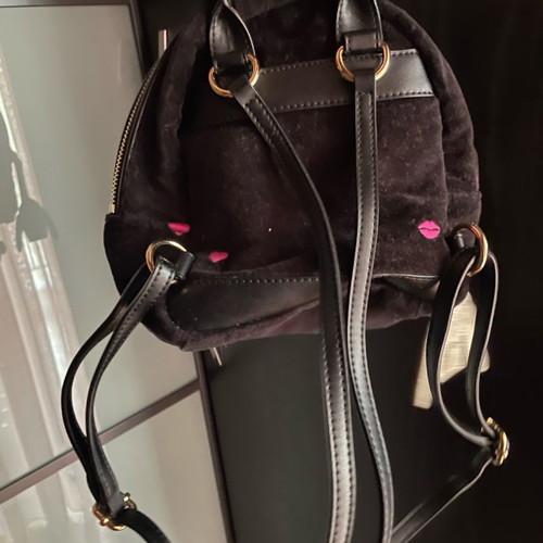 Juicy Couture mini backpack velour like new