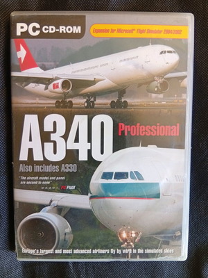 Airbus A340 και A330 Flight Simulator πρόσθετο μεταχειρισμένο για PC