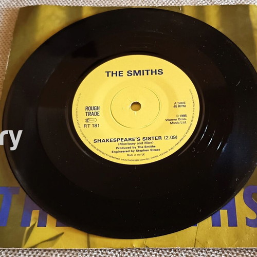 The Smiths vinyl single used, 12", 45 RPM, 1985, rock