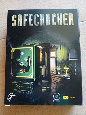 Safecracker adventure game used for PC, 1997 edition