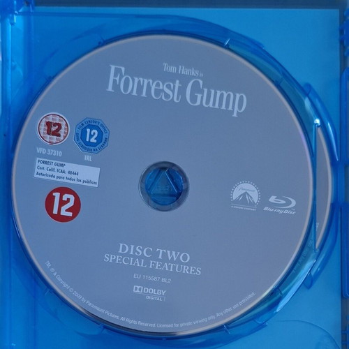 Forrest Gump special edition double Blu-ray new without Greek subtitles