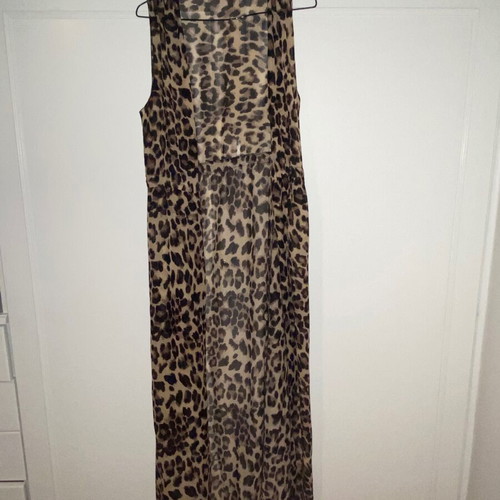 Maxi leopard airy kimono for the beach