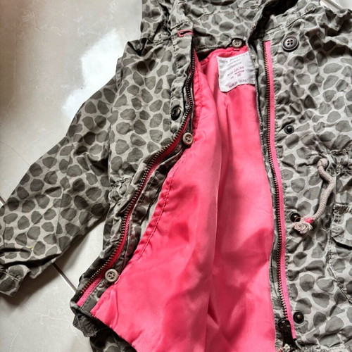 Zara jacket spring leopard like new, size 98 cm