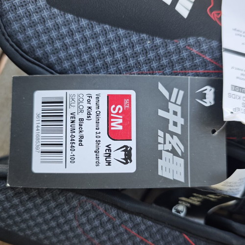 Venum Okinawa 3.0 Shin Guards Kids size S/M new