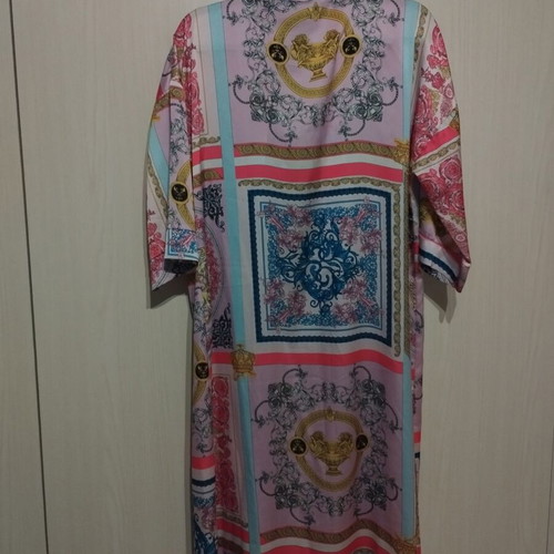 Satin multicolor kimono new