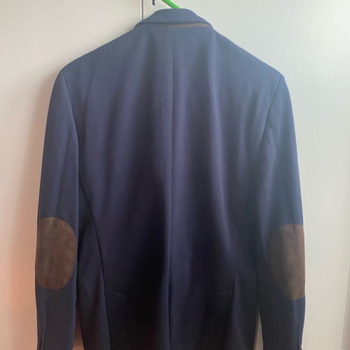 Mango Man jacket size EUR 48 blue like new