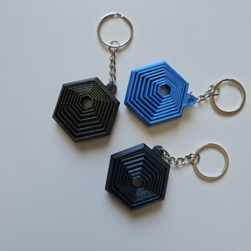 3D Printed Fidget Keychain like new, antistress