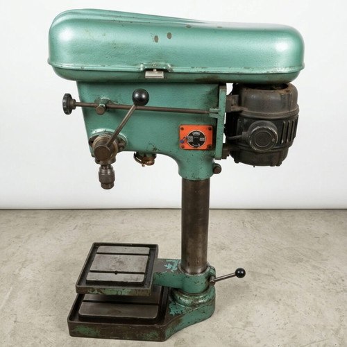 Column drill machine used, professional 380 volts