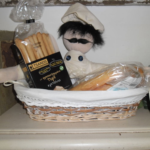 Baker's bread basket used