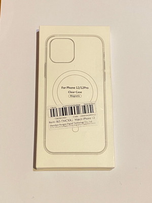 Διαφανής θήκη iPhone 12/12pro με MagSafe