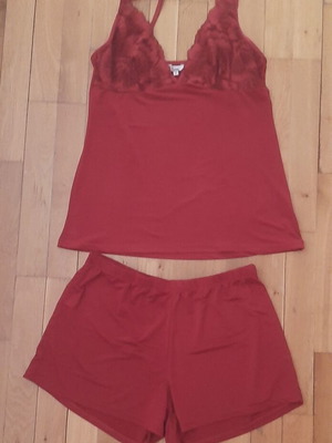 Baby-doll summer set new, elastic, size M, red