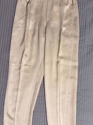 Blugirl pants used, beige, straight fit, Italian size 40