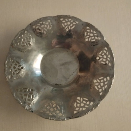 Metal discs used, 1970s, set of 3 pieces