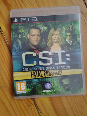 CSI: Crime Scene Investigation Fatal Conspiracy PS3 game used