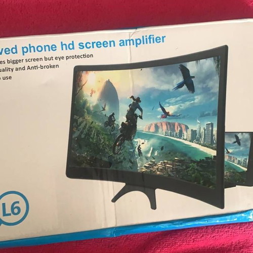 Curved HD image magnifier screen 14'' new