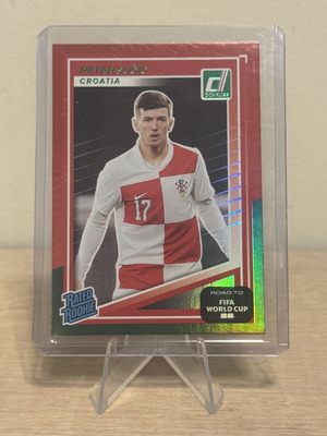 2026 Donruss Optic Road to FIFA World Cup Petar Sucic Rated Rookie Card
