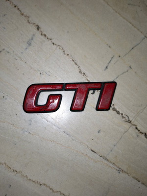 Golf 2 GTI emblem used