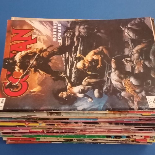 Super Conan comic book collection, 43 issues, Greek