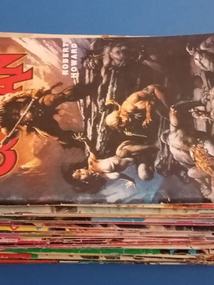 Super Conan comic book collection, 43 issues, Greek