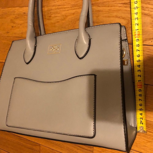 VQF Polo Line gray women's shoulder and crossbody bag like new