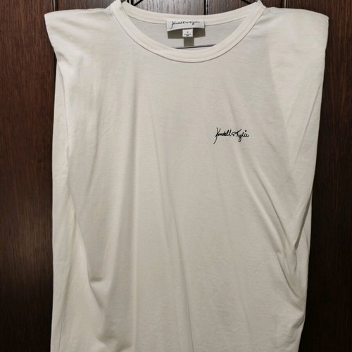 Kendall + Kylie blouse white like new, size S