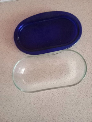 Butter dish new, flawless