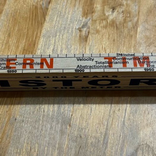 2000 Years History by the Meter like new, wooden from British Museum