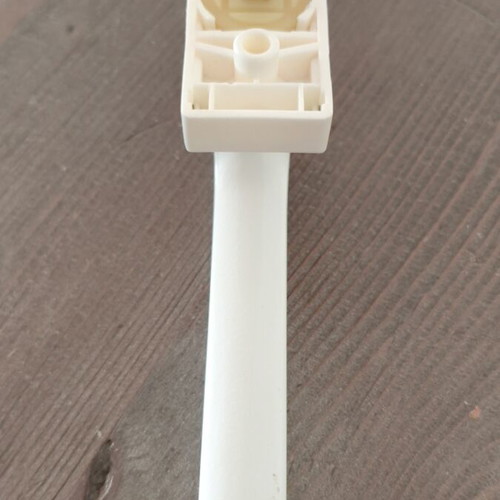 GU aluminum window handle white, like new