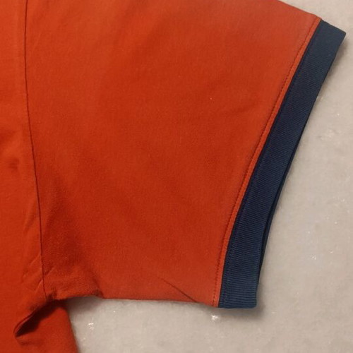 Fila Vintage 80s Ringer T-Shirt used, red and blue