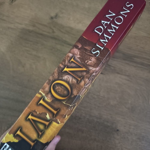 Ilion by Dan Simmons, like new science fiction book