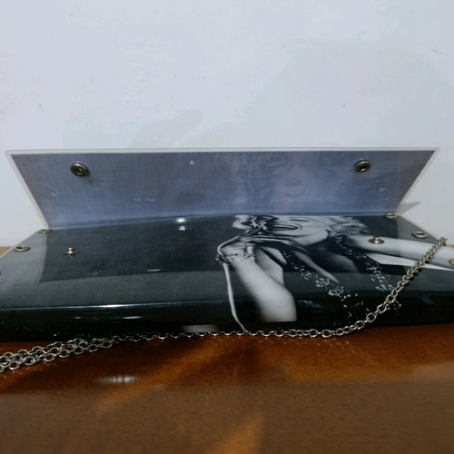 Clutch bag Lovely Handmade like new with Marilyn Monroe