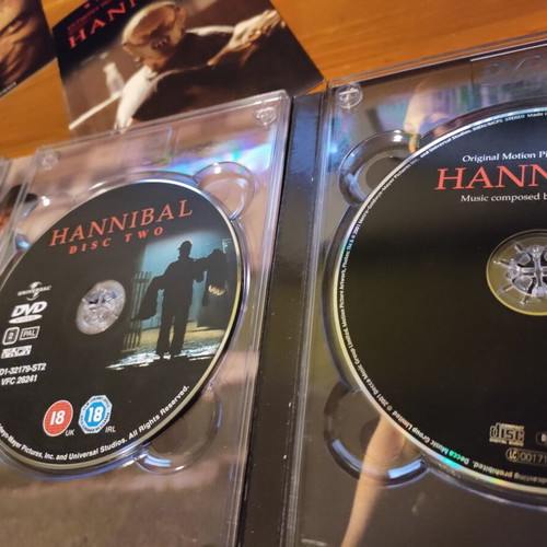 Hannibal 3 Disc Edition DVD Like New With Greek Subtitles