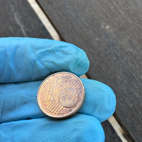Germany 1 Euro Cent 2012 D used coin