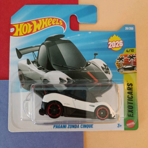 Hotwheels Pagani Zonda Cinque Tooned new 2026