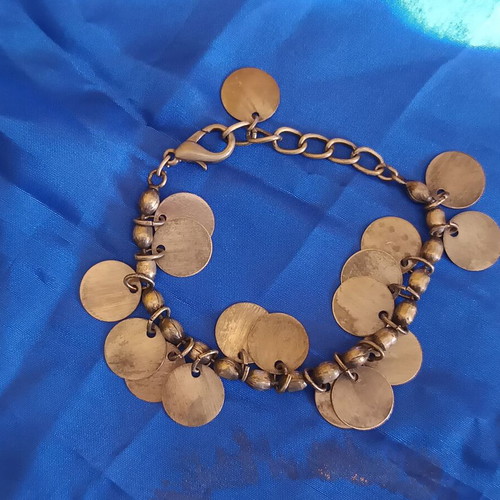 Ethnic Bohemian Style Bracelet and Earrings Set like new, silver
