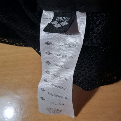 Arena swimming net and cap used