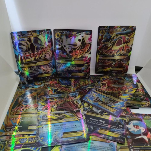 Pokemon Mega Evolution EX Holographic Foil Card Set, 60 pcs