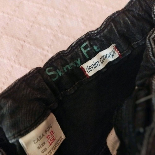 Zara pants for 11-year-old boy black like new