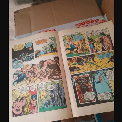 Tarzan comic issue 131 June 1986 used