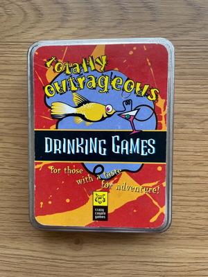 Drinking games 2 card game used, incomplete