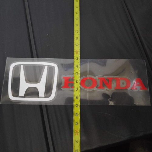 Honda sticker set like new, logo and H emblem