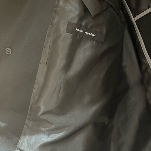 Hugo Boss raincoat new waterproof black size 46 medium-large